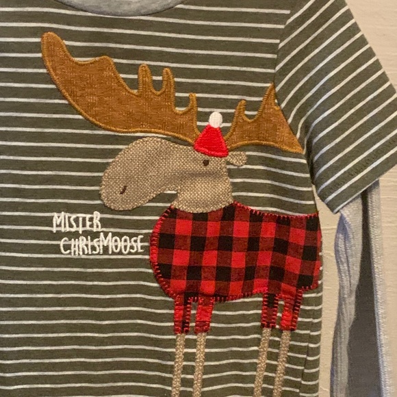 Mud Pie Boys 2t Christmas sHirt - Picture 3 of 5
